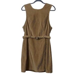 Limited Chinos An American Classic Corduroy Vintage Gold Tan Sleeveless Jumper